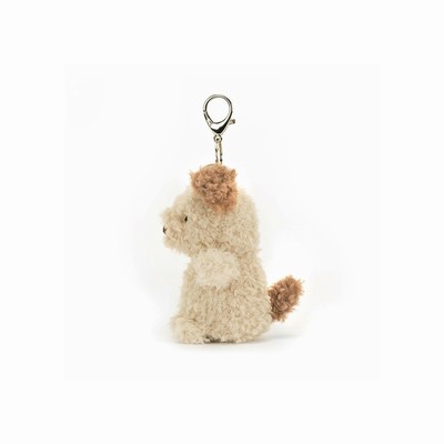 Jellycat Little Pup Bag Charm New Zealand | MJCOX8523